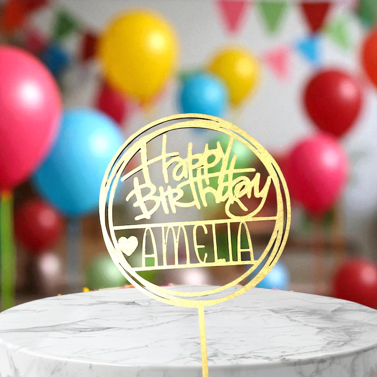 Birthday Cake Topper